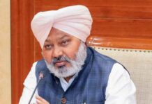बड़ी इन्फोर्समेंट सफलताओं के कारण पंजाब ने मई 2026 के दौरान 14.59% जी.एस.टी. बढ़ोतरी के साथ राष्ट्रीय औसत को पीछे छोड़ा : वित्त मंत्री हरपाल सिंह चीमा