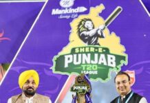 मुख्यमंत्री भगवंत सिंह मान ने पंजाब की पहली शेर-ए-पंजाब टी-20 क्रिकेट लीग का किया उद्घाटन; कहा, यह लीग पंजाब की क्रिकेट प्रतिभा को निखारेगी
